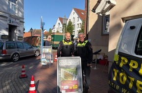 Polizeiinspektion Wilhelmshaven/Friesland: POL-WHV: Aktionswoche "Aktiv und informiert" - Pr&auml;vention im direkten Austausch auf dem Vareler Wochenmarkt
