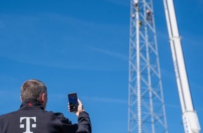 Deutsche Telekom AG: Telekom nimmt 71 neue Mobilfunkstandorte in Betrieb