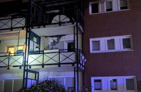 Feuerwehr und Rettungsdienst Bonn: FW-BN: Wohnung nach Brand in Mehrfamilienhaus vorerst nicht bewohnbar