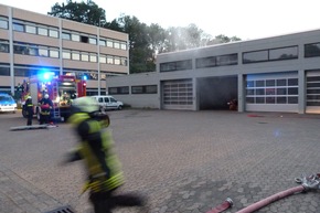 FW-DT: Feuer in Werkstatt - Alarmübung