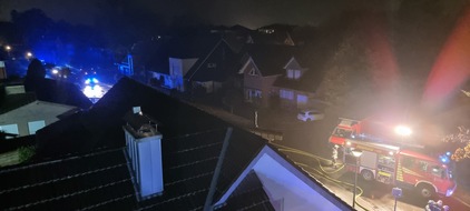 FW-WRN: FEUER_3 - LdF - LZ1 - LZ3 - TOJ Lünen - Garagenbrand / mehrere brennende Mülltonnen