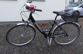 Kreispolizeibehörde Unna: POL-UN: Schwerte - Diebstahl eines Pedelecs - Upgrade - Täter ließ Damenfahrrad am Tatort zurück