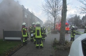 Feuerwehr Mülheim an der Ruhr: FW-MH: Kellerbrand im Einfamilienhaus.