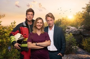SAT.1: Feuer, Liebe & zwei M&auml;nner. SAT.1 zeigt die neue Feuerwehrserie "Frieda - Mit Feuer und Flamme" ab Montag, 1. Juni. T&auml;glich.