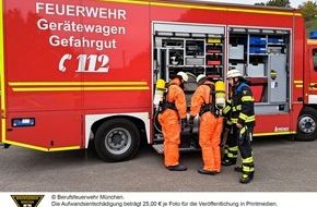 Feuerwehr München: FW-M: Rauchender Kesselwagen (Ludwigsfeld)