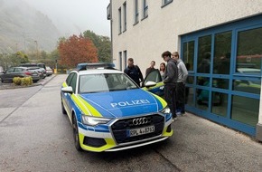 Polizeidirektion Mayen: POL-PDMY: Schnupperpraktikum bei der Polizei Cochem