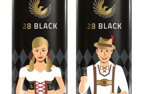 28 BLACK: Auf geht's zur Wiesn mit 28 BLACK / Energy Drink launcht limitierte Oktoberfest-Edition (FOTO)