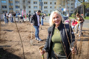 BAUHAUS pflanzt Waldinsel in Bonn