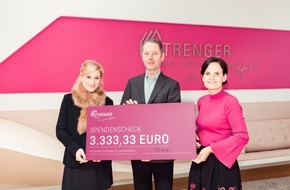 Strenger: Strenger Stiftung: Spende zum 30. Jubiläum der Tagesstätte der Wohnungslosenhilfe LB