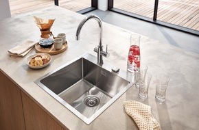 GROHE AG: Earth Overshoot Day 2025: Wasser, Energie und Geld sparen mit nachhaltigen Lösungen für Bad und Küche