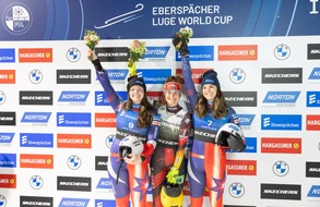 FIL - Internationaler Rodel Verband: Rodel-Weltmeisterin Julia Taubitz zur&uuml;ck in der Erfolgsspur