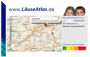 Dr. Wolff-Forschung: ots.Audio: Läuseatlas: Deutsche Kopfläuse fühlen sich in Wuppertal und Gelsenkirchen am wohlsten