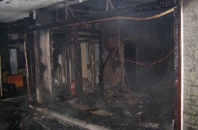 Polizeiinspektion Hameln-Pyrmont/Holzminden: POL-HM: Großfeuer in Bad Pyrmont - Polizei geht von Brandstiftung aus