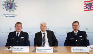 Polizeipräsidium Nordhessen - Kassel: POL-KS: Polizeipräsident Konrad Stelzenbach stellt Polizeiliche Kriminalstatistik 2023 für Nordhessen mit besonderer Betrachtung von Stadt und Landkreis Kassel vor