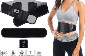 newgen medicals Fitness & Schlaftracker-Ring mit Herzfrequenz