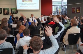 Polizeipräsidium Südhessen: POL-DA: Birkenau: "Brich Dein Schweigen" Projekttag an Langenbergschule/Experten sensibilisieren Schülerinnen und Schüler