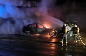 Polizeiinspektion Oldenburg-Stadt / Ammerland: POL-OL: +++ Westerstede: Brand eines Pkw +++