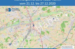 Polizeipräsidium Hamm: POL-HAM: Wohnungseinbruchs-Radar Hamm vom 21.12. bis 27.12.2020