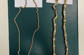 Hauptzollamt Karlsruhe: HZA-KA: Zollkontrollen am Flughafen Karlsruhe/Baden-Baden: Nicht angemeldeter Goldschmuck sichergestellt