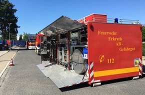 Feuerwehr Erkrath: FW-Erkrath: Gefahrguteinsatz in Unterfeldhaus