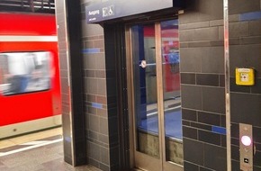 Bundespolizeidirektion München: Bundespolizeidirektion München: Personen stecken im Fahrstuhl fest / Befreiungsaktion am Stachus