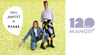 Manor AG: 120 anni di innovazione: una capsule collection con il talento del design svizzero Yael Anders e un'esclusiva collezione NFT