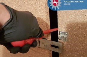 Polizeiinspektion Stade: POL-STD: Einbrecher in Buxtehuder Einfamilienhaus, Zahl der Kelleraufbrüche im Landkreis Stade deutlich angestiegen - Polizei rät zur Umsicht
