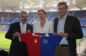 HSV Fußball AG: HSV-Presseservice: Neuzugang beim "Hamburger Weg" - die INFO AG wird der 10. Partner der Sponsoring-Initiative