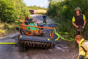 FW-MK: 10.000 Quadratmeter Waldbrand fordert hunderte Einsatzkräfte über fast 48 Stunden