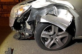 Polizeidirektion Worms: POL-PDWO: Worms - Von zwei Unfallstellen geflüchtet - Fahrer betrunken