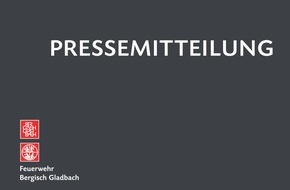 Feuerwehr Bergisch Gladbach: FW-GL: Die Feuerwehr Bergisch Gladbach übergibt Brandschutzbedarfsplan an die Politik zur Beratung und Beschlussfassung