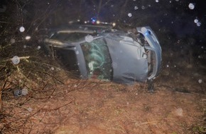 Kreispolizeibeh&ouml;rde H&ouml;xter: POL-HX: Senior kommt von der Fahrbahn ab