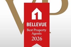 von Poll Immobilien GmbH: VON POLL IMMOBILIEN Frankfurt am Main z&auml;hlt auch 2026 wieder zu den Bellevue Best Property Agents