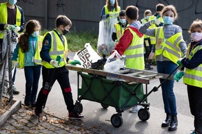 Medienmitteilung: «Fertig Littering: Clean-Up-Day-Helfer ziehen einen Schlussstrich»