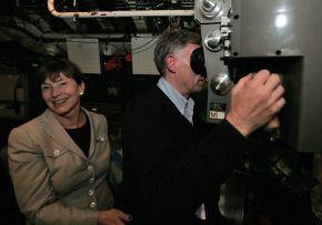 Bundespräsident Horst Köhler besucht die Deutsche Marine