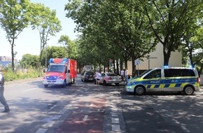 Polizei Mettmann: POL-ME: Jugendliche Radfahrerin von Autofahrerin angefahren: Krankenhaus - Monheim am Rhein - 2206119