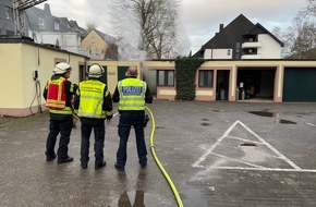 Polizeidirektion Trier: POL-PDTR: Brand in einem Nebengebäude des Blesius Garten/ Hotelbetrieb und Gastronomie laufen normal weiter