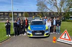 Polizeidirektion Trier: POL-PDTR: Girls'Day bei der Polizeiinspektion Schweich