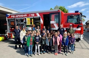 Freiwillige Feuerwehr Bedburg-Hau: FW-KLE: Freiwillige Feuerwehr Bedburg-Hau lädt Kinder zur Brandschutzerziehung ein und gibt Einblicke in die Feuerwehr-Arbeit