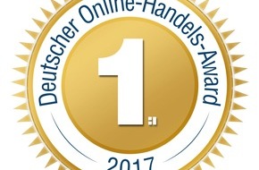 Dänisches Bettenlager GmbH: DÄNISCHES BETTENLAGER belegt 1. Platz beim "Deutschen Online-Handels-Award 2017"