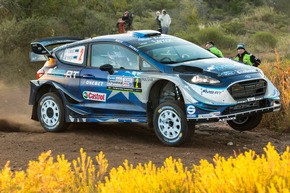 Sieg um Haaresbreite verpasst: Doppelpodium für Ford Fiesta WRC bei Rallye Argentinien (FOTO)