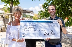 von Poll Immobilien GmbH: VON POLL IMMOBILIEN unterstützt die NCL-Stiftung mit einer Spende von 10.000 Euro