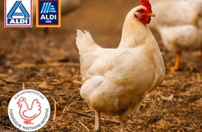 ALDI: Erste Hähnchenprodukte bei ALDI erfüllen die Kriterien der Europäischen Masthuhn-Initiative