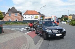 Polizeiinspektion Rotenburg: POL-ROW: ++Raffinierte Täterin bestiehlt Seniorin++Autofahrt unter Drogeneinfluss++Riskantes Überholmanöver++Pedelec-Fahrerin nach Unfall schwer verletzt(FOTO)++Schwerer Unfall auf der Autobahn(FOTO)++