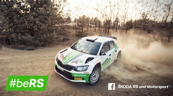 Skoda Auto Deutschland GmbH: #beRS: SKODA startet neuen Facebook-Kanal für Motorsport- und RS-Fans