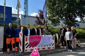 Deutsche Telekom AG: Spatenstich in Sprockhövel: Telekom startet geförderten Glasfaserausbau