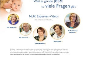 NUK: NUK mit neuem Webauftritt / Moderne Infothek und persönlicher Ratgeber: NUKs neue Online-Welt (mit Bild)