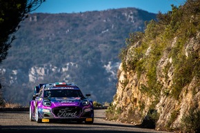 M-Sport Ford und Sébastien Loeb gewinnen sensationell die Rallye Monte Carlo mit dem neuen Puma Hybrid Rally1