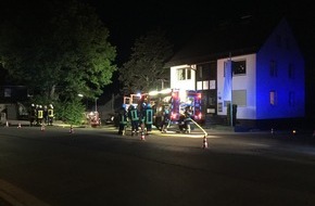Feuerwehr Lennestadt: FW-OE: Leckage an Gastank sorgt für langwierigen Feuerwehreinsatz
