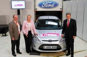 Ford-Werke GmbH: Ford fertigt eine Million Ford Fiesta in Rekordzeit